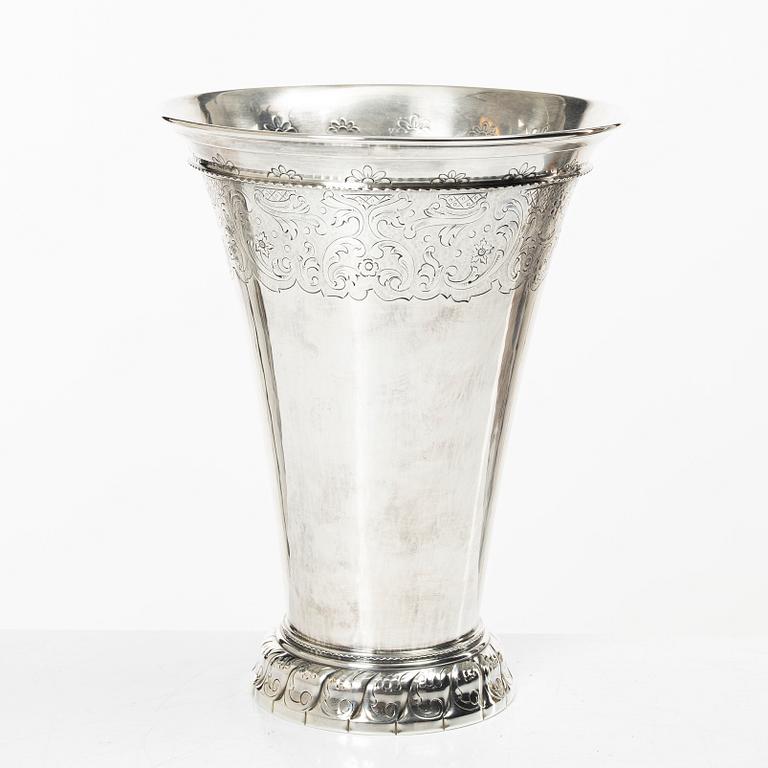 Tenn & Silver Ab, bägare, silver, Göteborg 1953.