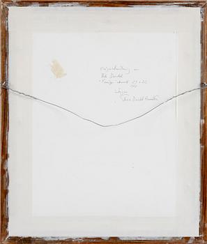 NILS VON DARDEL, akvarell, intyg á tergo.