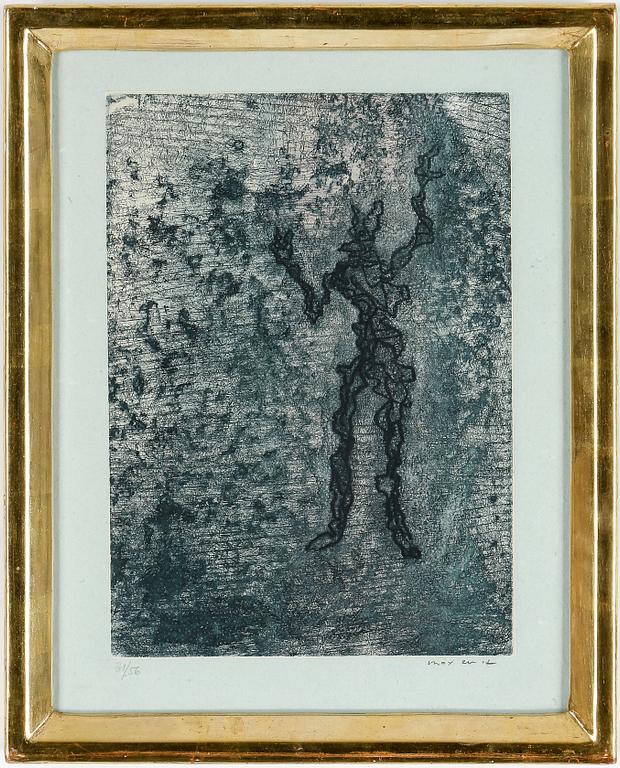 MAX ERNST, färgetsning, signerad och numrerad 31/56.