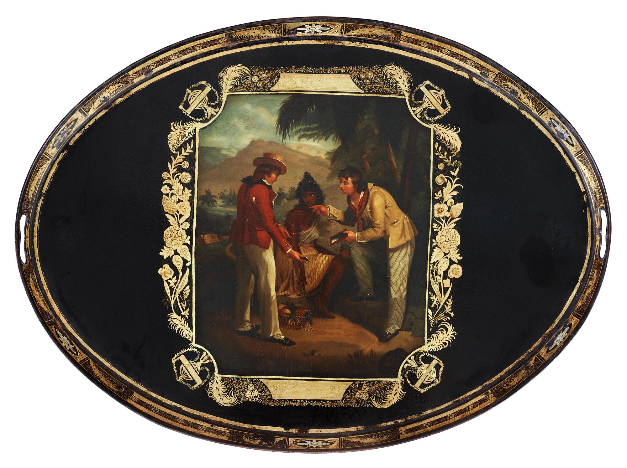 BRICKA, ca år 1800. Sengustaviansk.