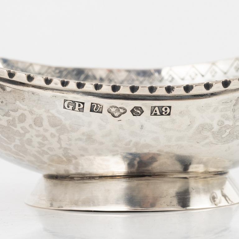 A Swedish sami silver bowl, marks of Göte Persson, Vilhelmina 1951.
