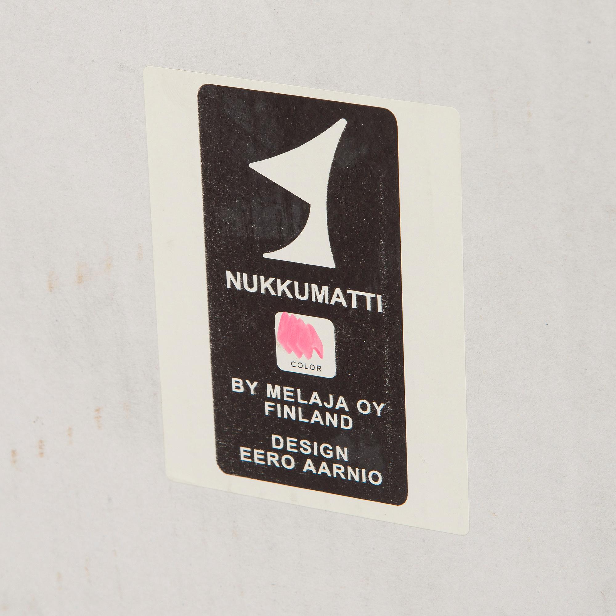 Eero Aarnio, pöytävalaisin, "Nukkumatti, Melaja Oy 2010.