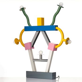 Ettore Sottsass, bordslampa, "Ashoka", Memphis, Italien, efter 1981.