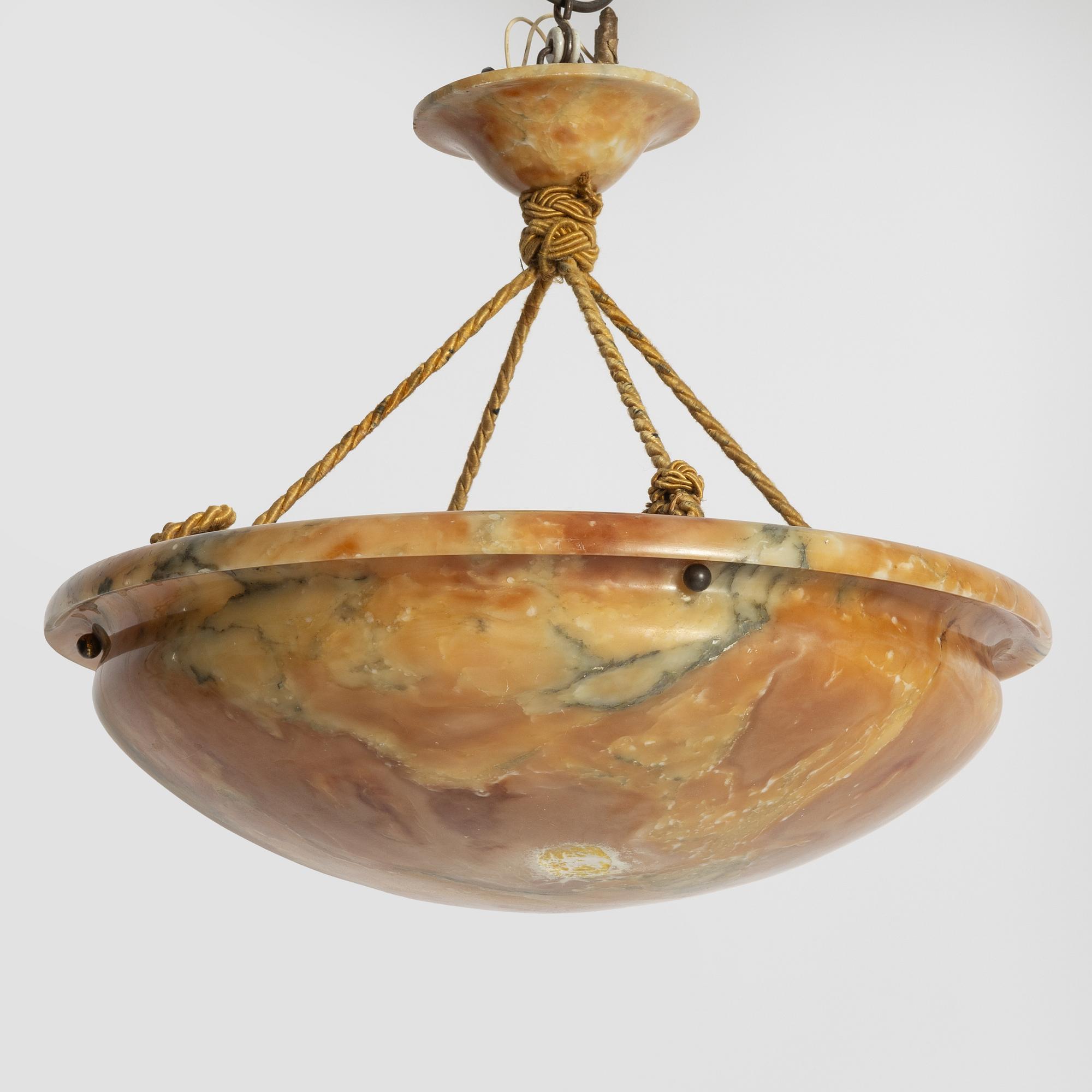 A ceiling lamp, 1920s.