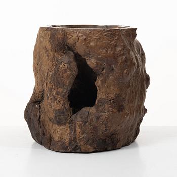 A Chinese brush pot, 20th century.