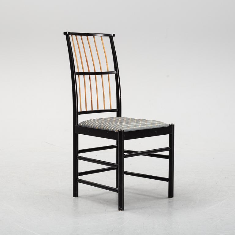 Josef Frank, a set of 10 model 2025 chairs, Firma Svenskt Tenn.