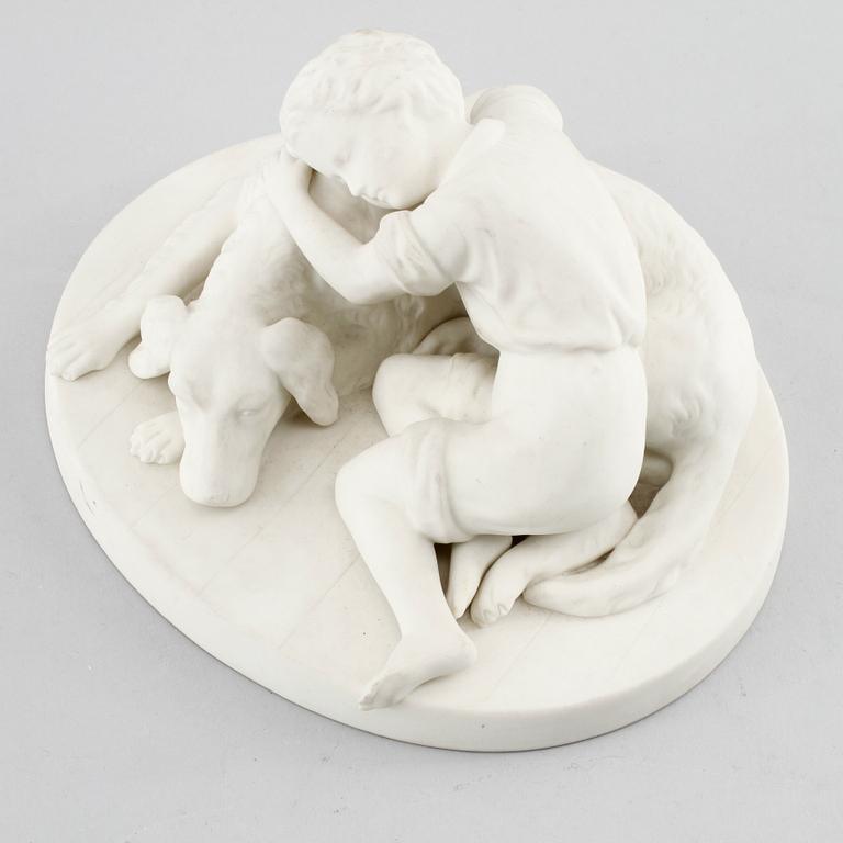 FIGURIN, parian, Gustafsberg, 1920.