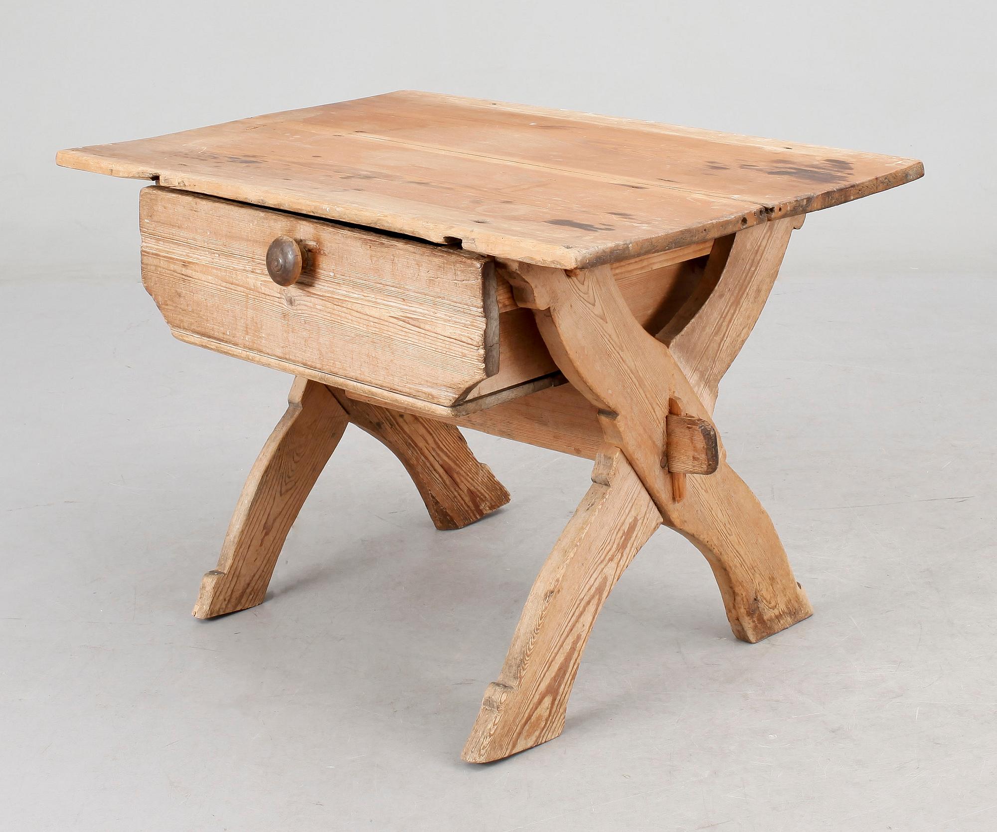 BOCKBORD, allmoge, 1800-tal.