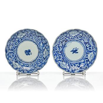 Fat, 10 stycken, porslin. Tianqi/Chongzhen, 1600-tal.