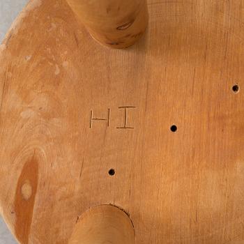 A stool, by Ingvar Hildingsson, second half of the 20th century.