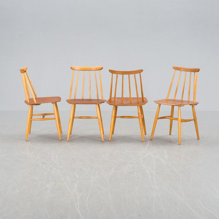 PINNSTOLAR 4 st, "Fanett", Tapiovaara, Edsby Verken, 1900-talets andra hälft.