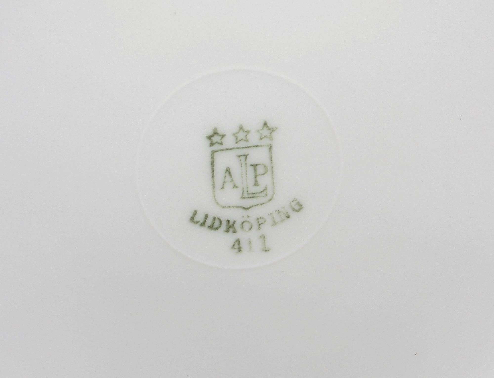 MATSERVIS, 88 delar, porslin, Lidköping.