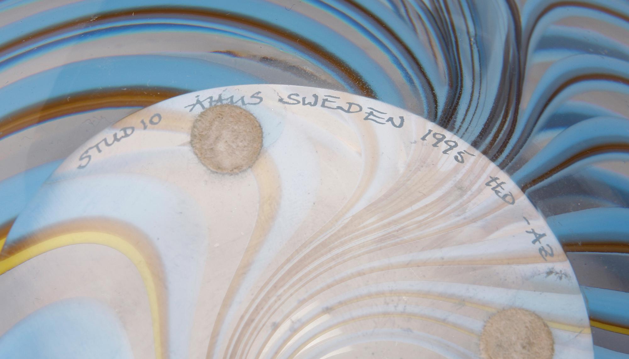 SKÅL, glas, Studio Åhus 1995.