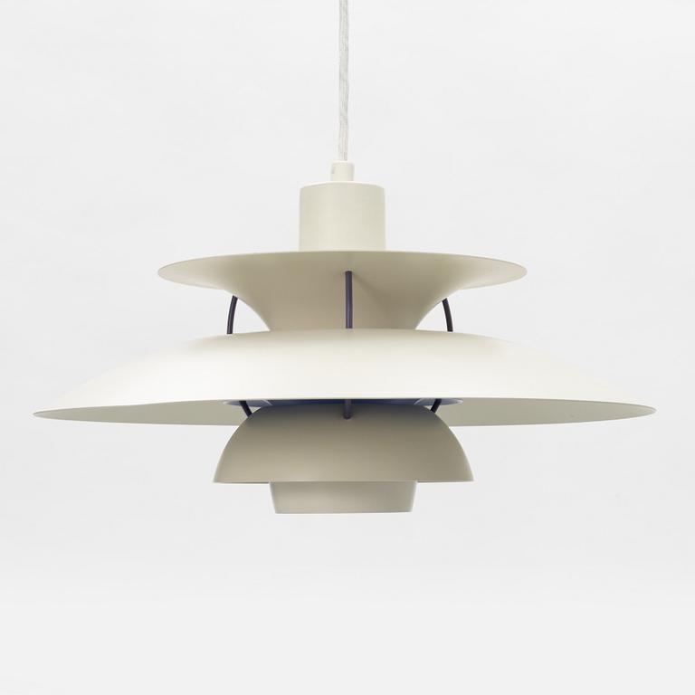 Poul Henningsen, taklampor, ett par, "PH-5", Louis Poulsen, Danmark.