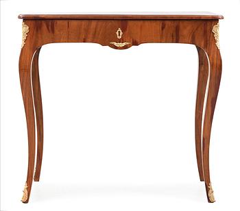 433. A Swedish Rococo card table probably by C. Tietze 1764.