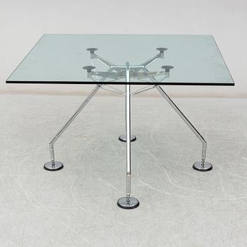 NORMAN FOSTER, a 'Nomos system' glass table.