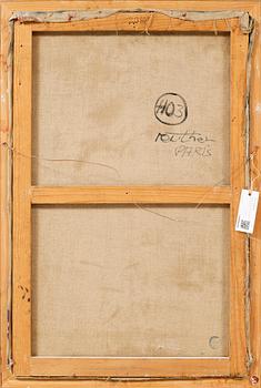 WOLF REUTHER, oil on canvas, signed.