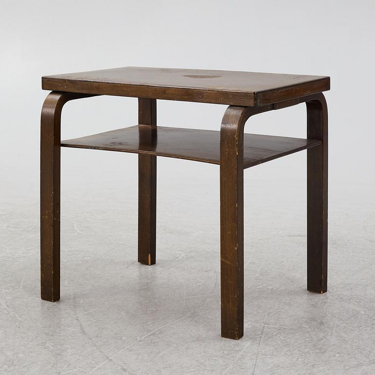 Alvar Aalto, a side table model "A 86", Oy Huonekalu- ja Rakennustyötehdas AB, Finland, mid-20th century.