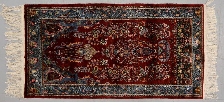 MATTA, part silk, orientalisk, 1900-talets senare del, 160 x 86 cm.