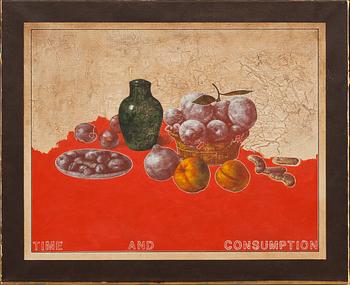 GUIDO DE BIASI, olja på duk. Signerad a Tergo samt daterad Paris -78.