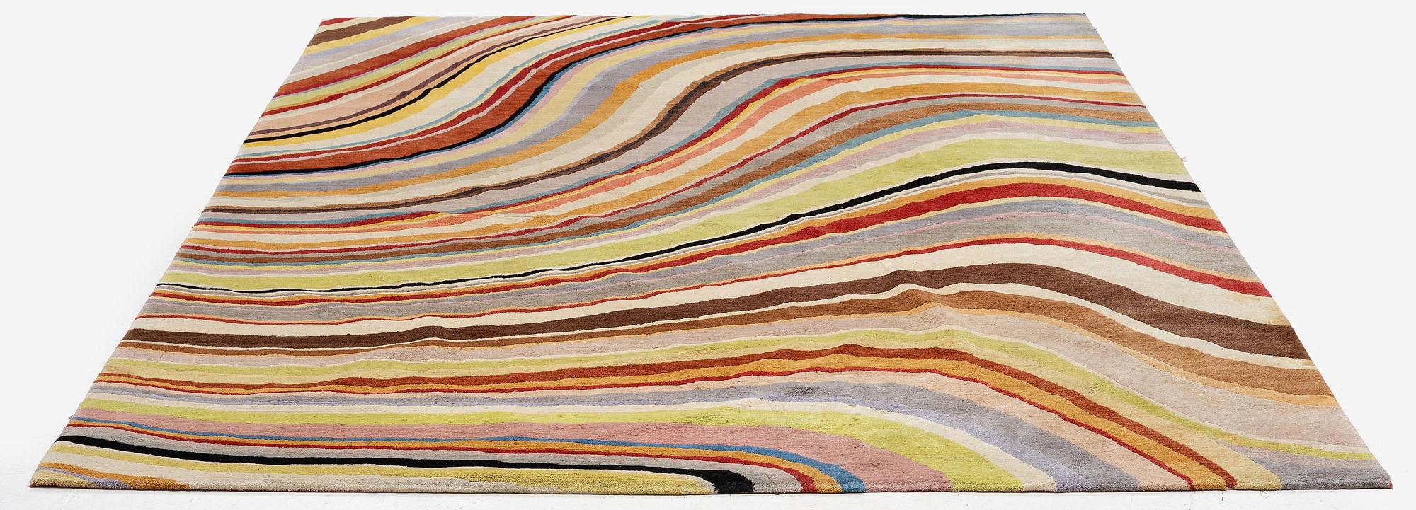 Paul Smith, matta, "Paris Swirl" The Rug Company, ca 307 x 215 cm.