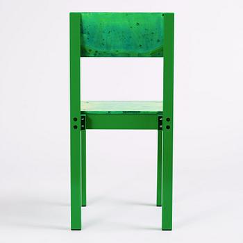 Fredrik Paulsen, a unique chair, "Chair One Open Air, Swamp Thing", JOY, 2024.