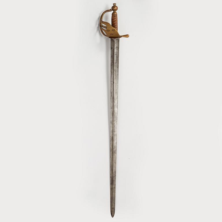 A Swedish cavalry sword 1773 pattern.