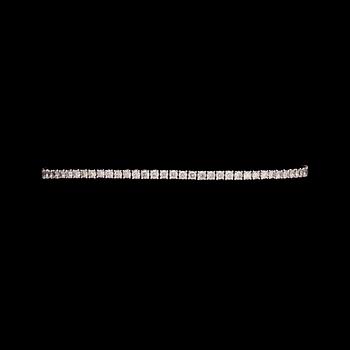 1015. ARMBAND, 80 briljantslipade diamanter, tot. 3 ct.