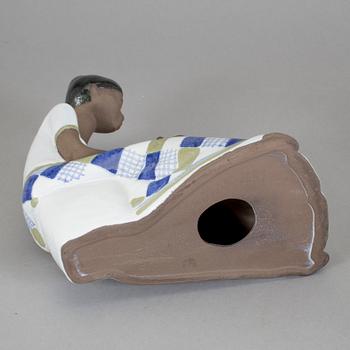 FIGURIN, keramik, Mari Simmulson, Upsala Ekeby.