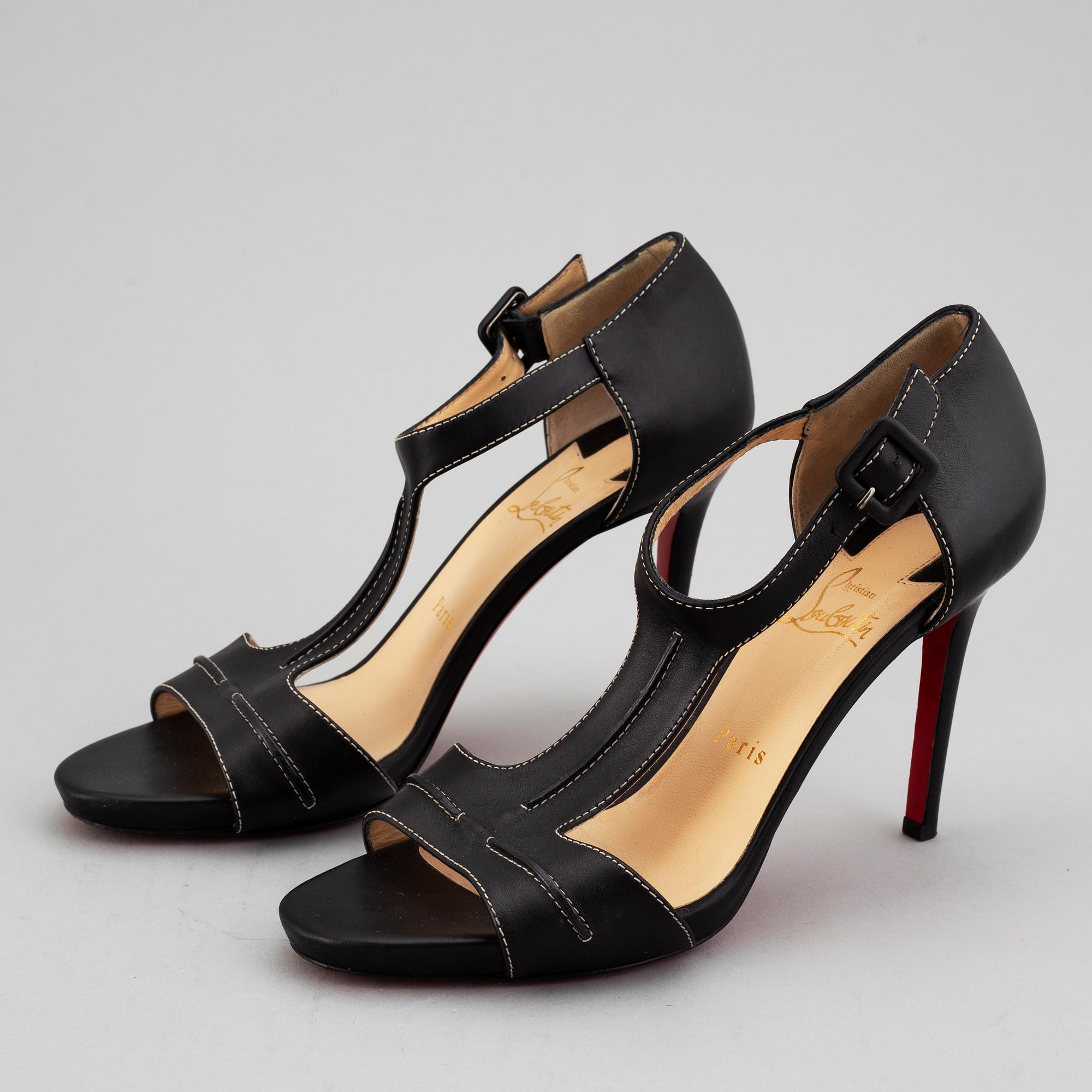 CHRISTIAN LOUBOUTIN, sandals, size 40 1/2.