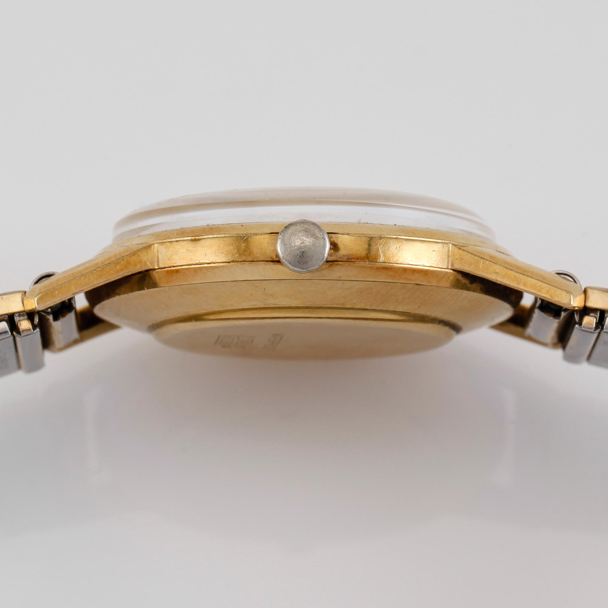 HERRARMBANDSUR, guld 18K, Lagonda Chronometer, 1900-talets andra hälft.