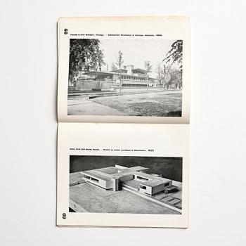 Book, Walter Gropius, "Internationale Architektur" (Bauhausbücher 1), 1927, inscribed to Gunnar Asplund.