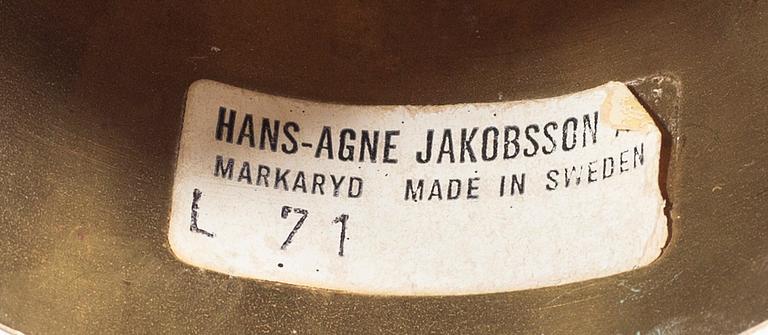 HANS-AGNE JAKOBSSON,