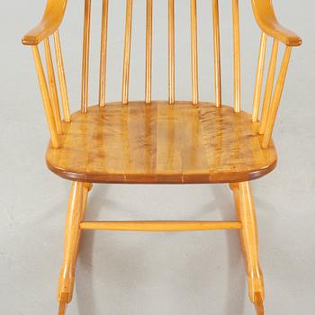 A rocking chair by Lena Larsson named "Bohem".
