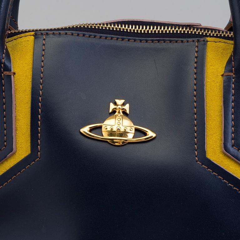 VIVIENNE WESTWOOD, a leather bag.