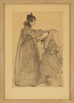 Carl Larsson, "En konstnärshustru".