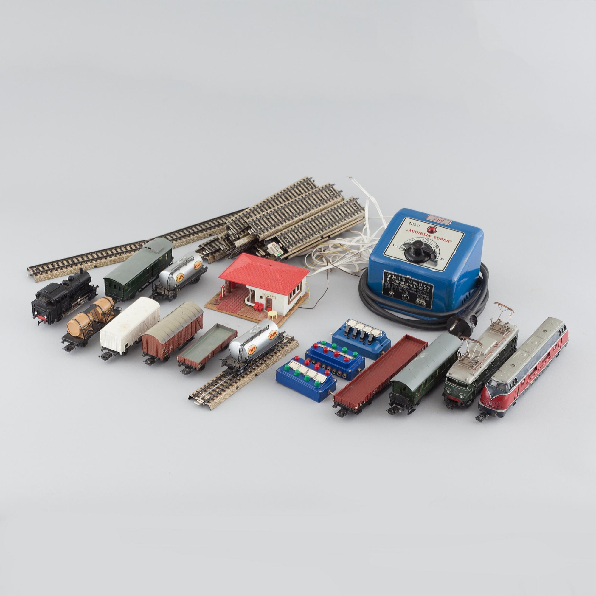 A Märklin train set, second half of the 20th cenutry.