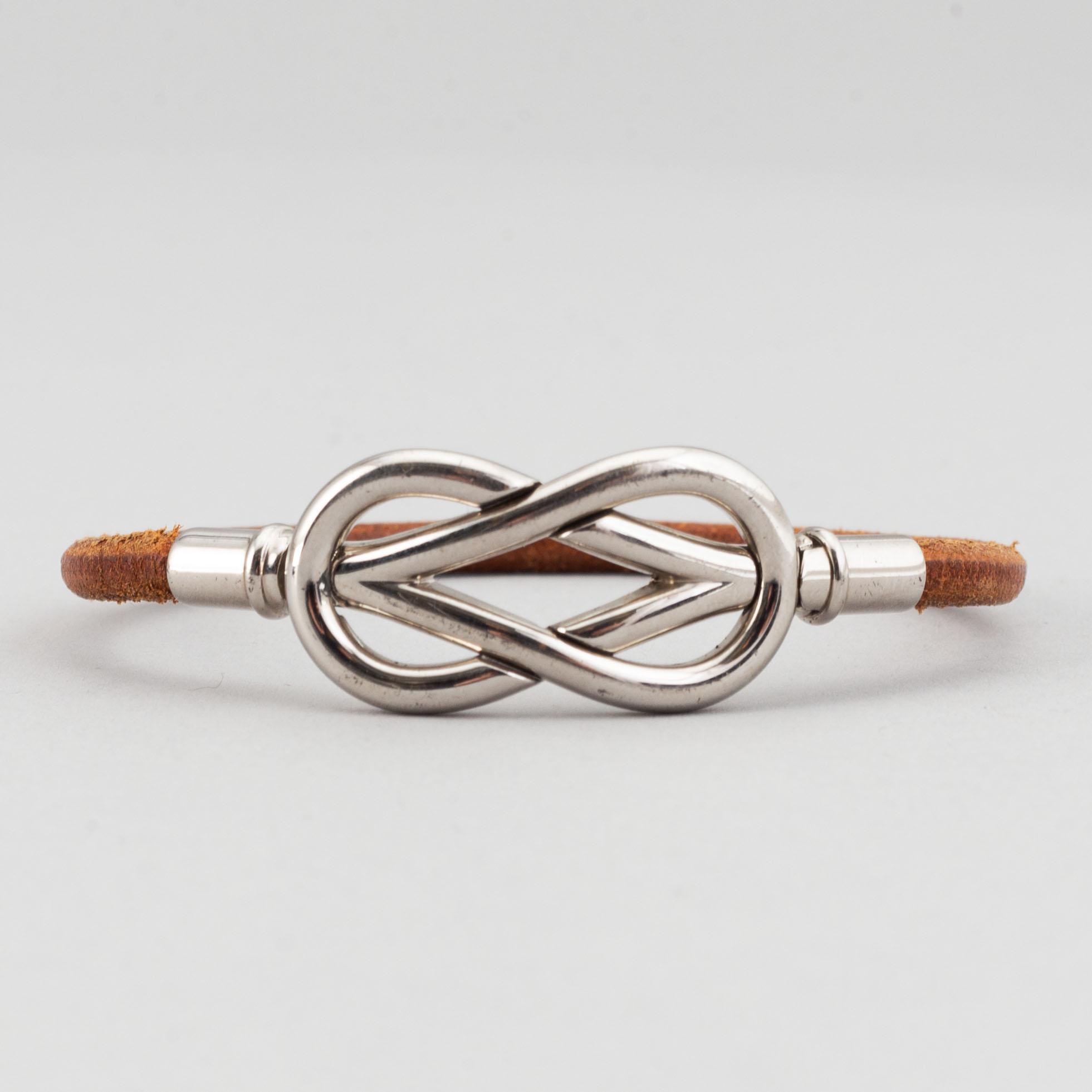 Hermès, two bracelets.