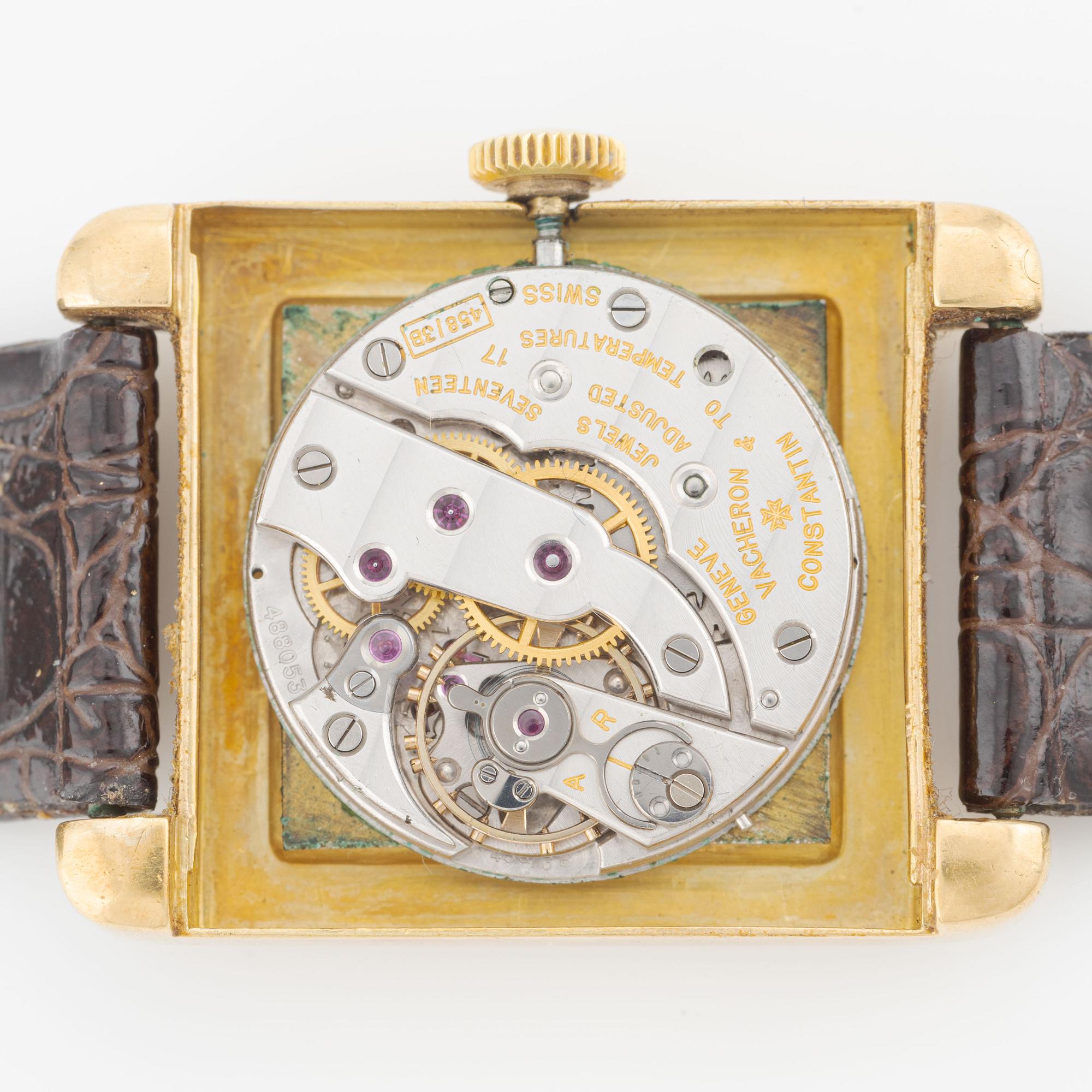 Vacheron & Constantin, "Tank", ca 1950.