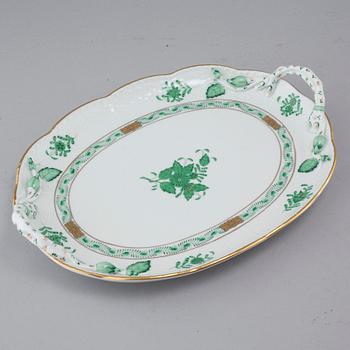 48 pieces of porcelain tableware from Herend, model "Indian Basket", 20th century.