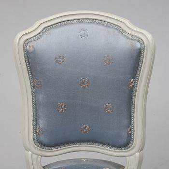 A mid 18th Century Rococo chair.