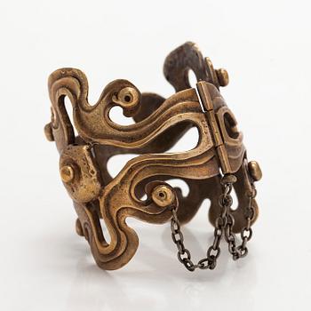 Seppo Tamminen, necklace and bracelet, bronze.