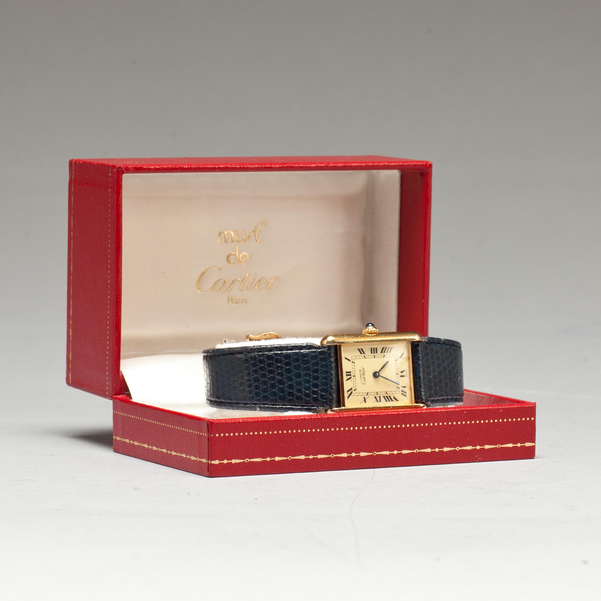 ARMBANDSUR, "Tank", Cartier.