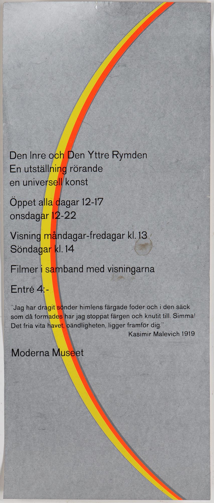 POSTERS, 7 st, mostly from the 70s.