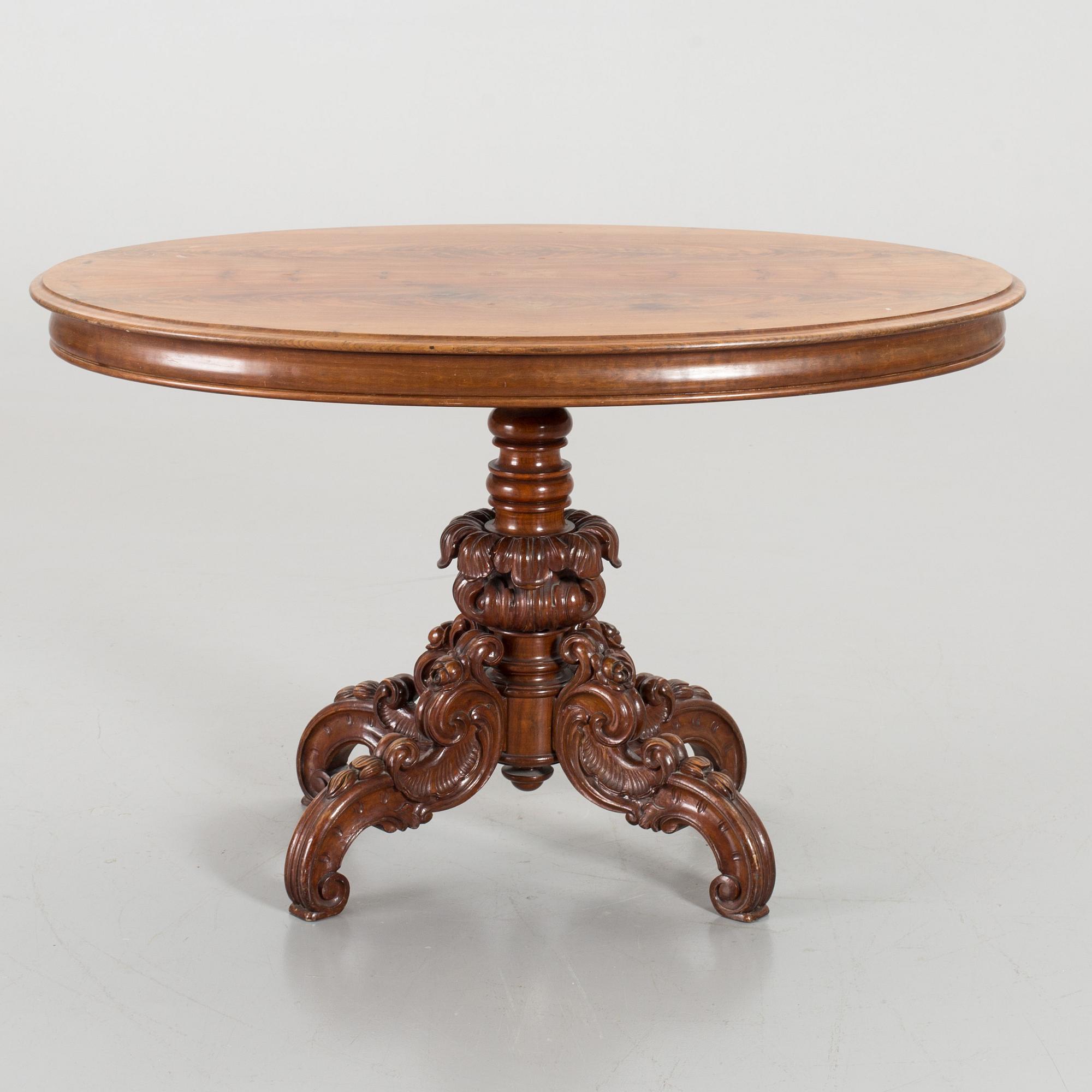 A NEW ROCOCO TABLE FROM THE END OF 19TH CENTURY. - Bukowskis