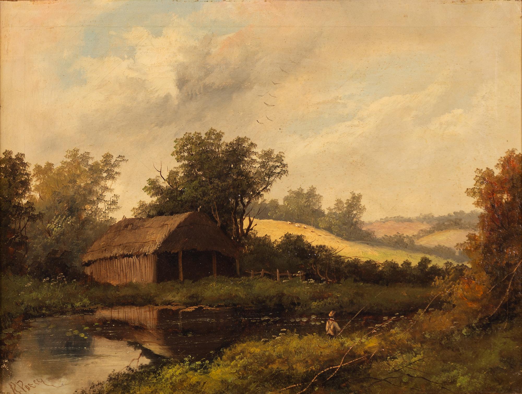Sidney Richard Percy, after, Hedlandscape, 2 pcs.