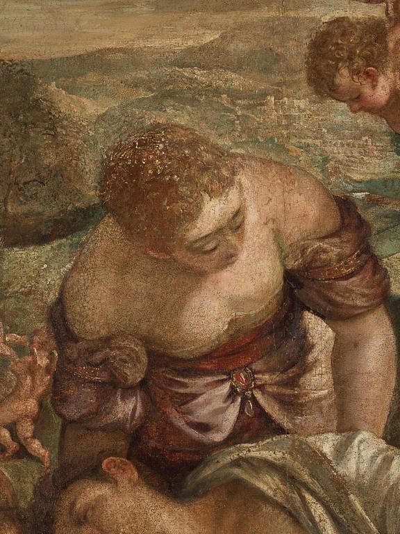 Jacopo Robusti Tintoretto, hans ateljé, Adonis död. (Venere sviene di fronte ad Adone morto).