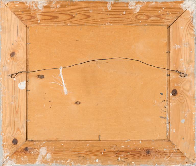 Ilmari Huitti, oil on board, signed and dated.