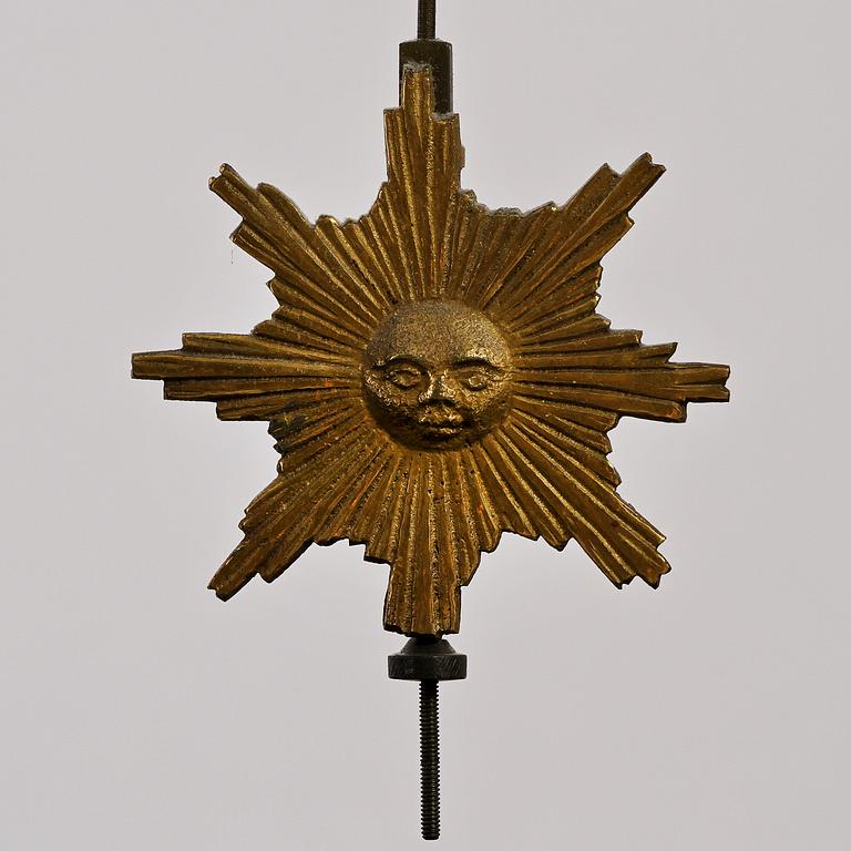 BORDSPENDYL, senempire, 1800-talets mitt.