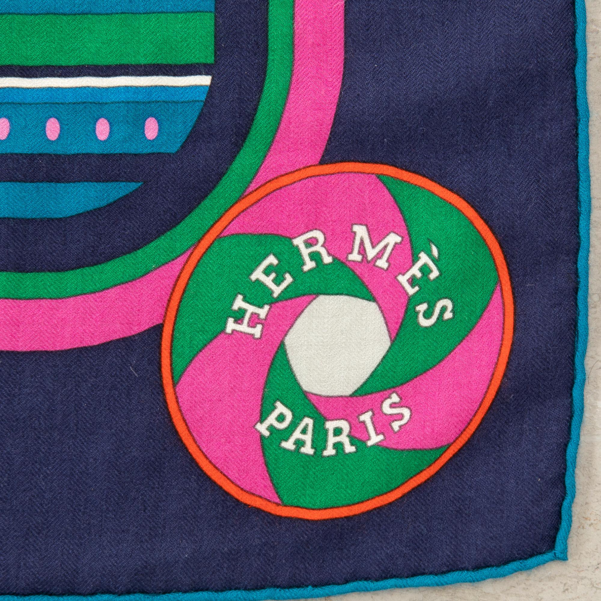 Hermès, scarf, "Sequences".